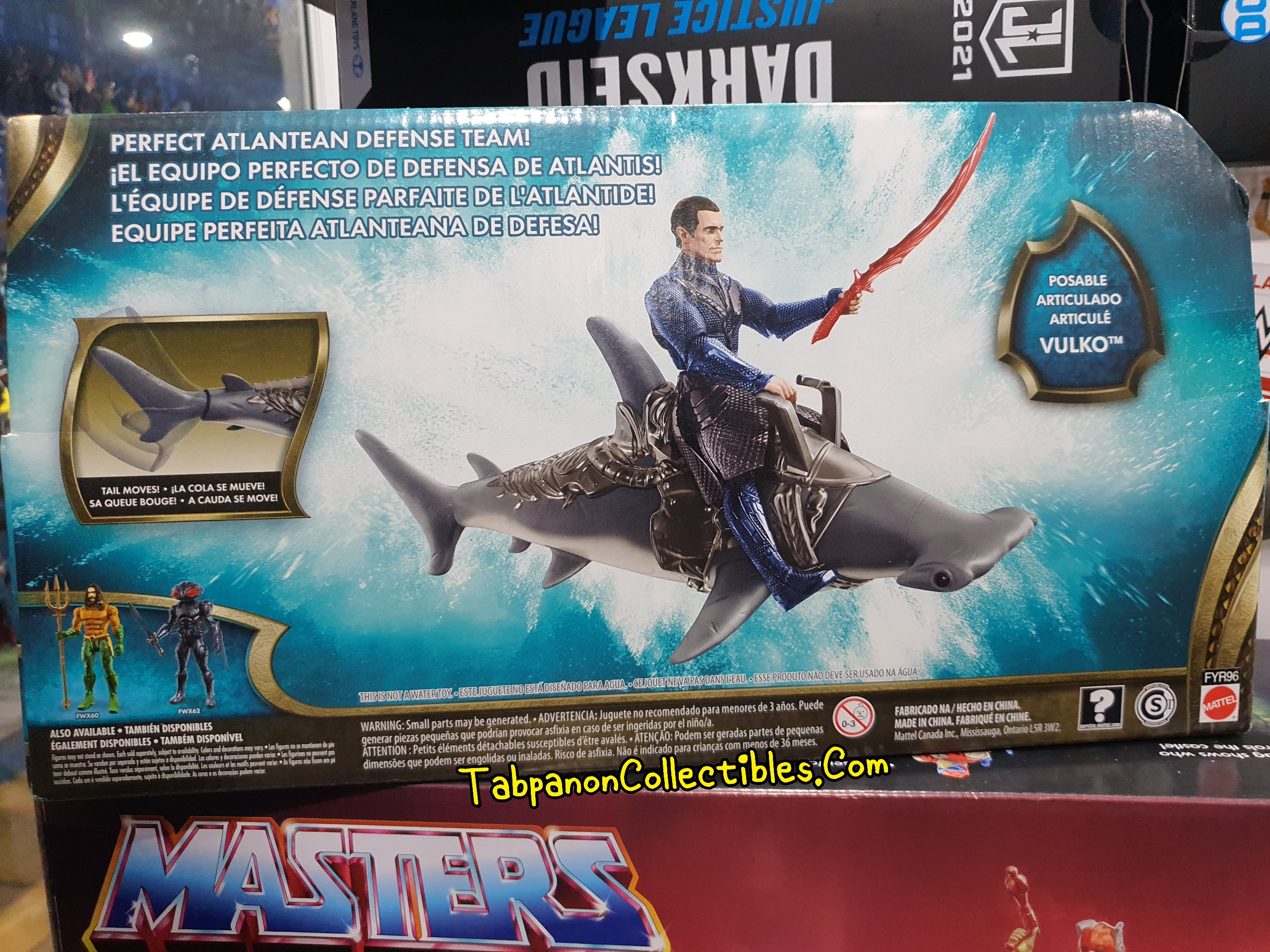 [2019.01] DC Basic Aquaman Movie Vulko & Hammerhead Shark scale 6-Inch Figure