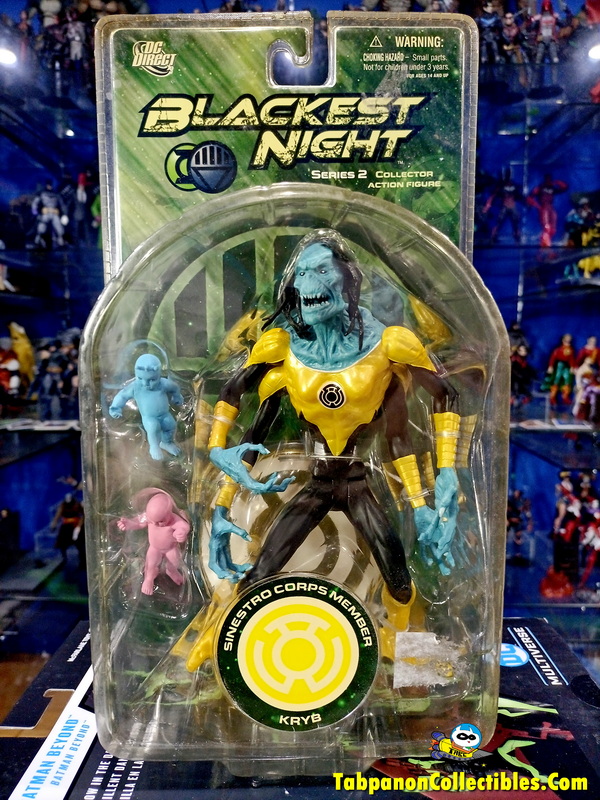 [2009.11] DC Direct Blackest Night Series 2 Sinestro Corps Kryb 7-Inch Action Figure