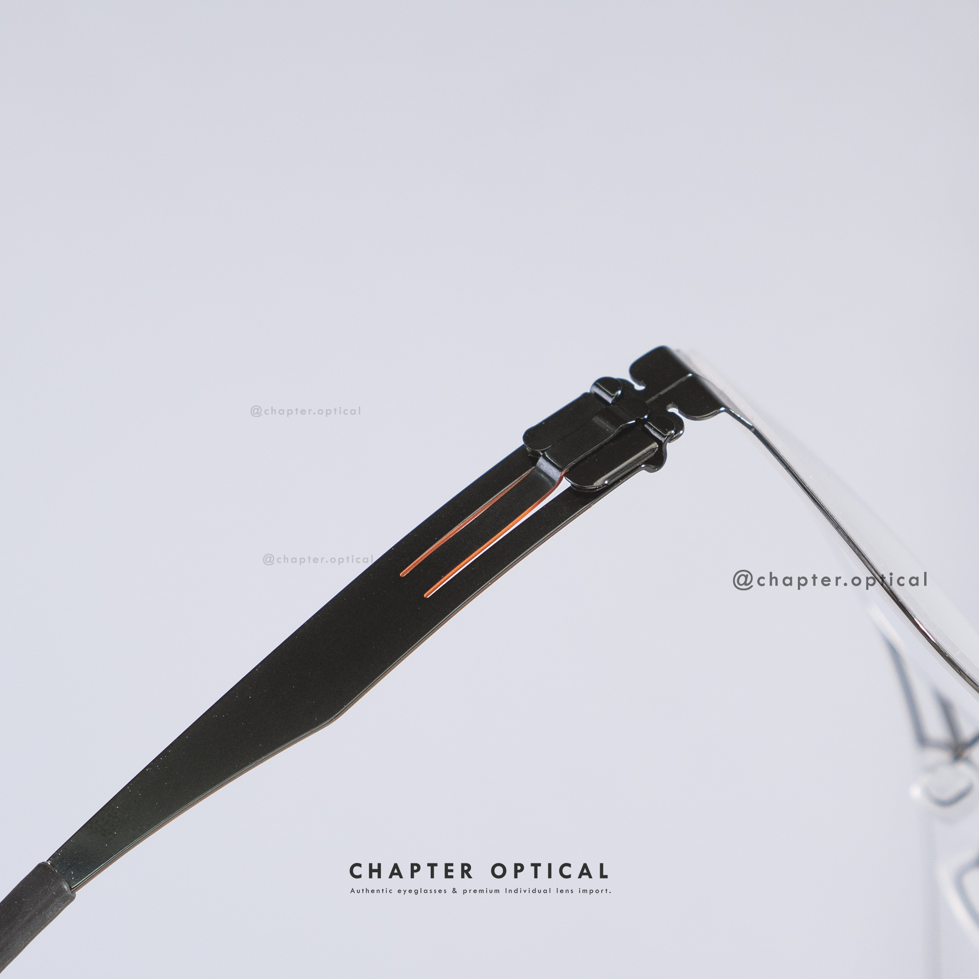 Ic! Berlin | รุ่น Elias | สี Gun Metal