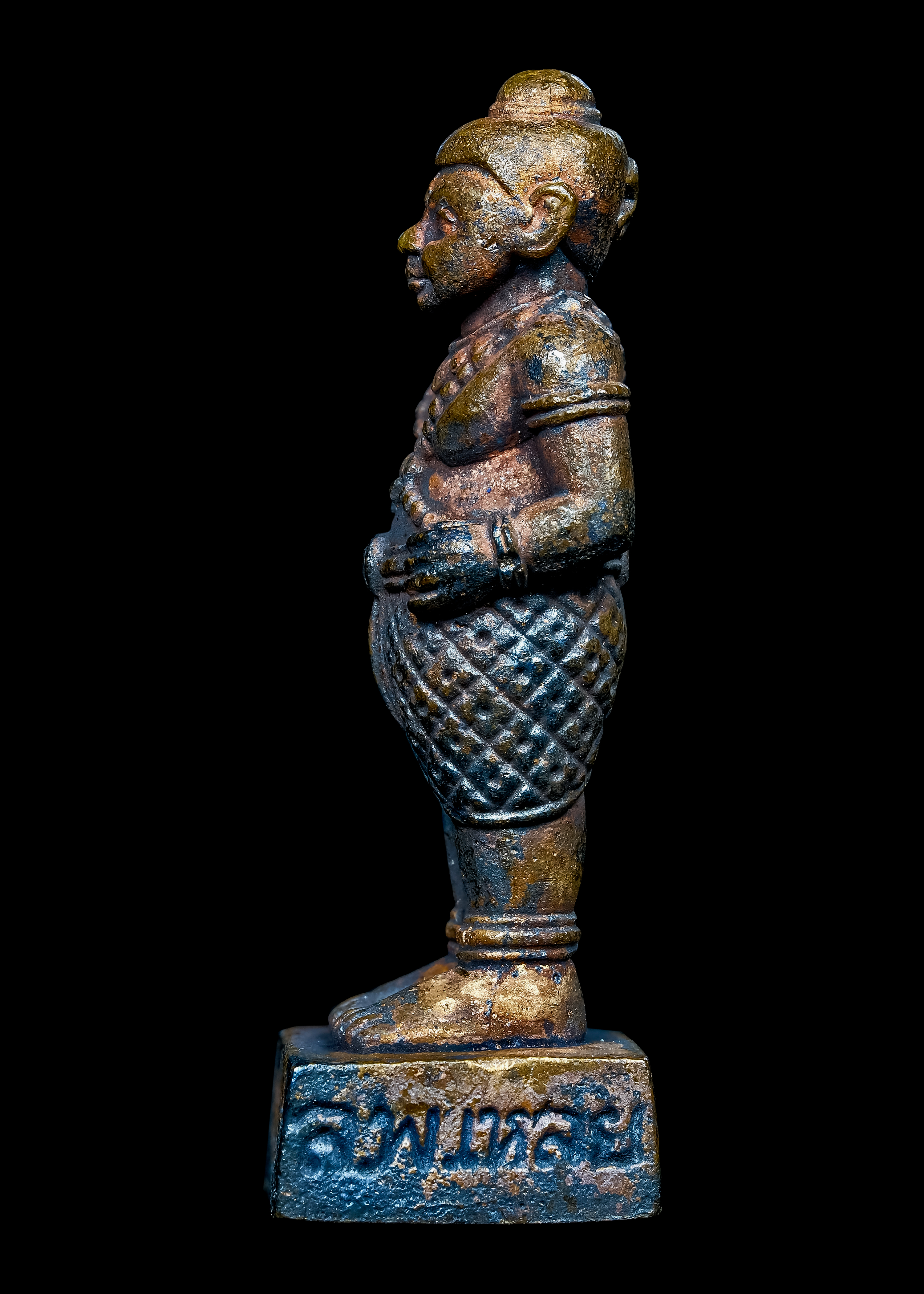 กุมารเทวดา หล่อโบราณ เนื้อเหล็กพลิกผี หลวงพ่อเหลย เตชะปัญโญ วาจาสิทธิ์