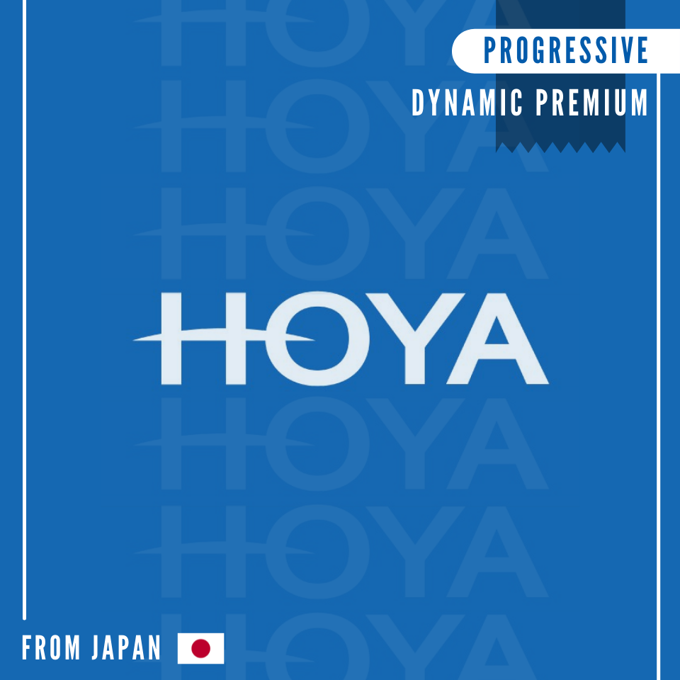 HOYA DYNAMIC PREMIUM เลนส์โปรเกรสซีฟโฮย่า นุ่มนวล ชัดเจนในทุกระยะ