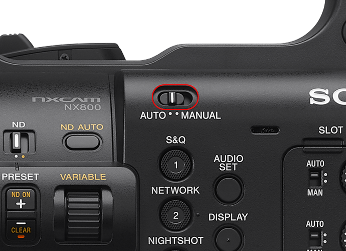 Sony HXR-NX800 4K 1" CMOS Sensor NXCAM Camcorder