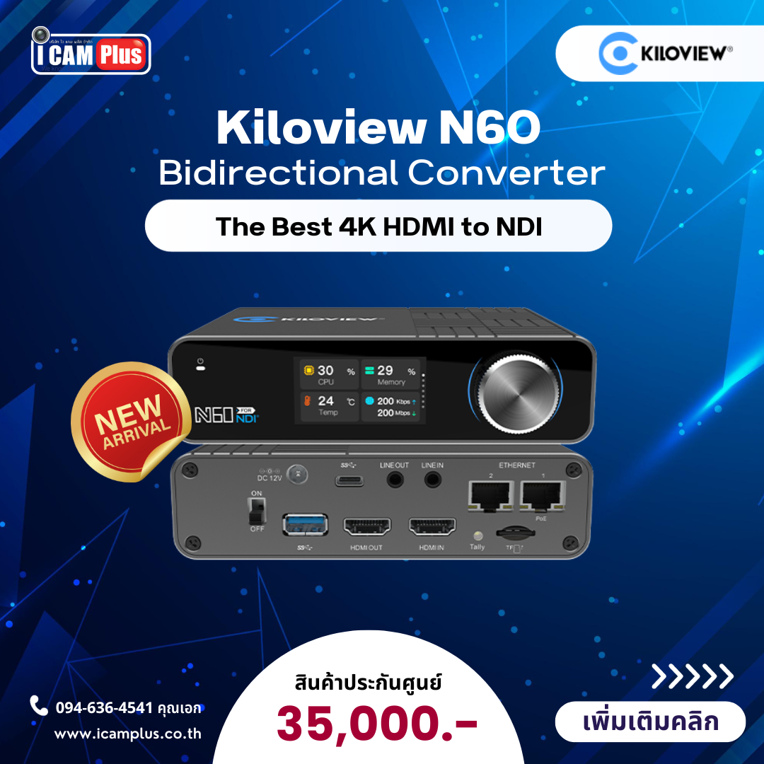 Kiloview N60 4K HDMI to NDI Bi-Directional Converter