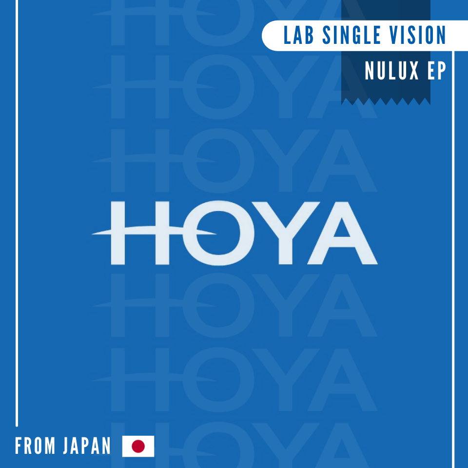 HOYA NULUX EP LAB เลนส์สายตาโฮย่า ขั้นสุดของมุมมองภาพที่พร้อมกับเลนส์ที่บางกว่า (สั่งขัด)