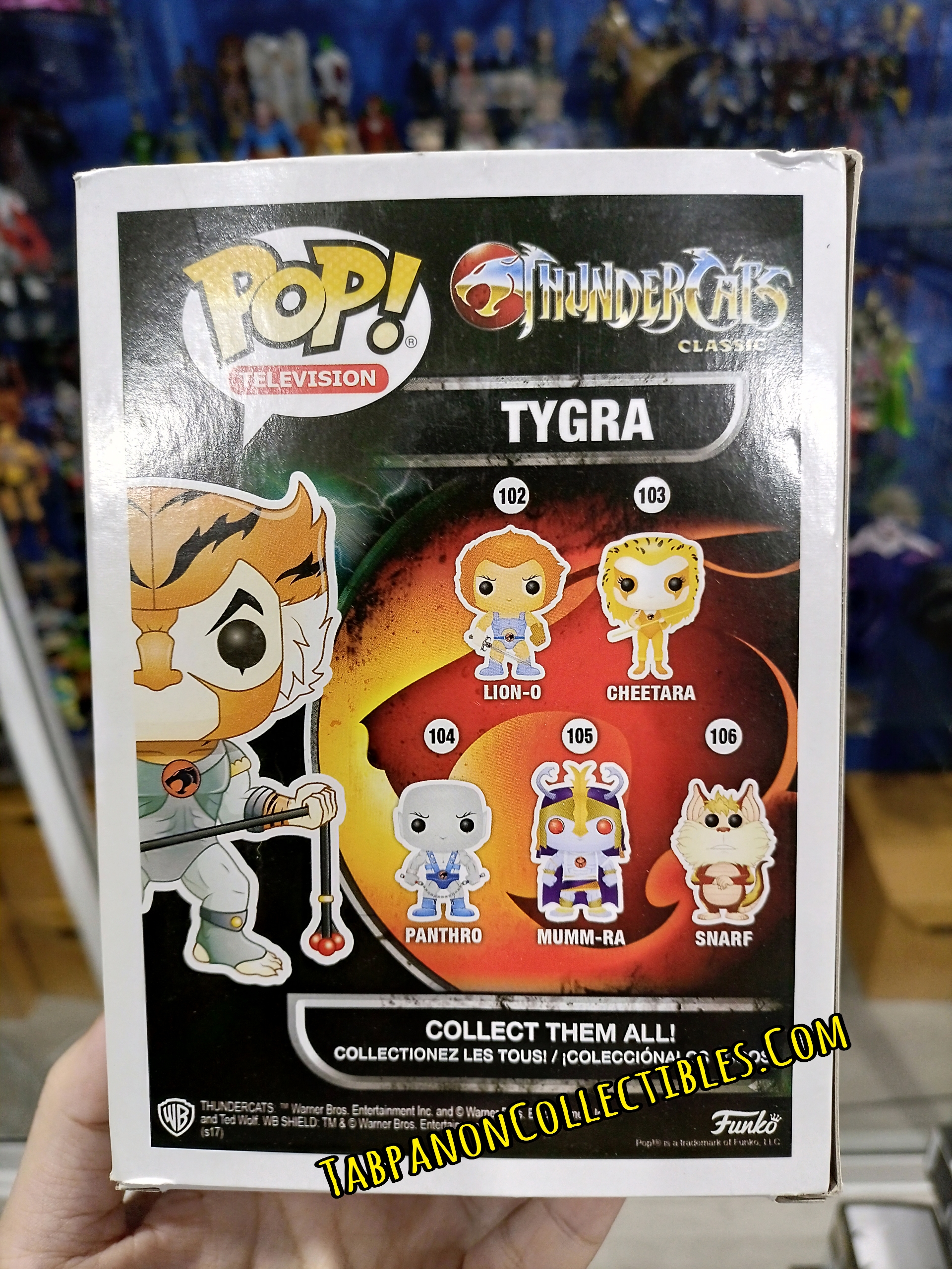 [2017.10] Funko POP! ThunderCats Tygra Vynl Figure Specialry Series Exclusive