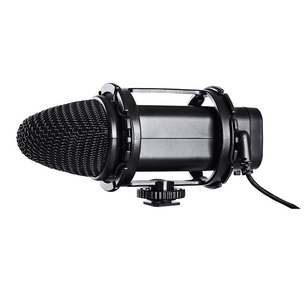BY-V02 Boya stereo Microphone For DSLR Camera DV Camcorder