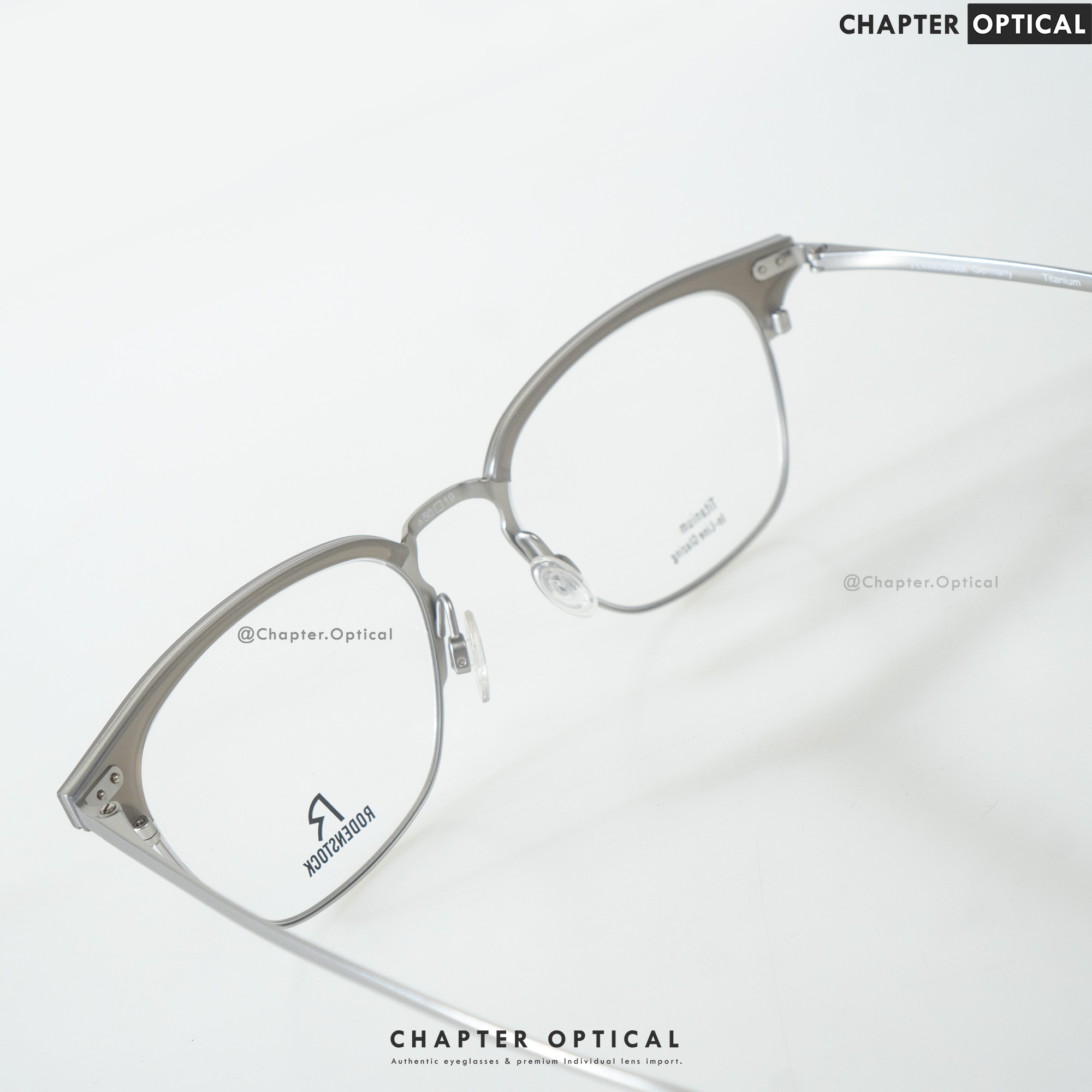 กรอบแว่น Rodenstock | R7082-C-140-Titanium