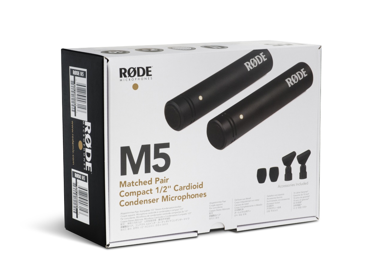 RODE : M5 Matched Pair ไมค์โครโฟนคอนเดนเซอร์แบบคู่
