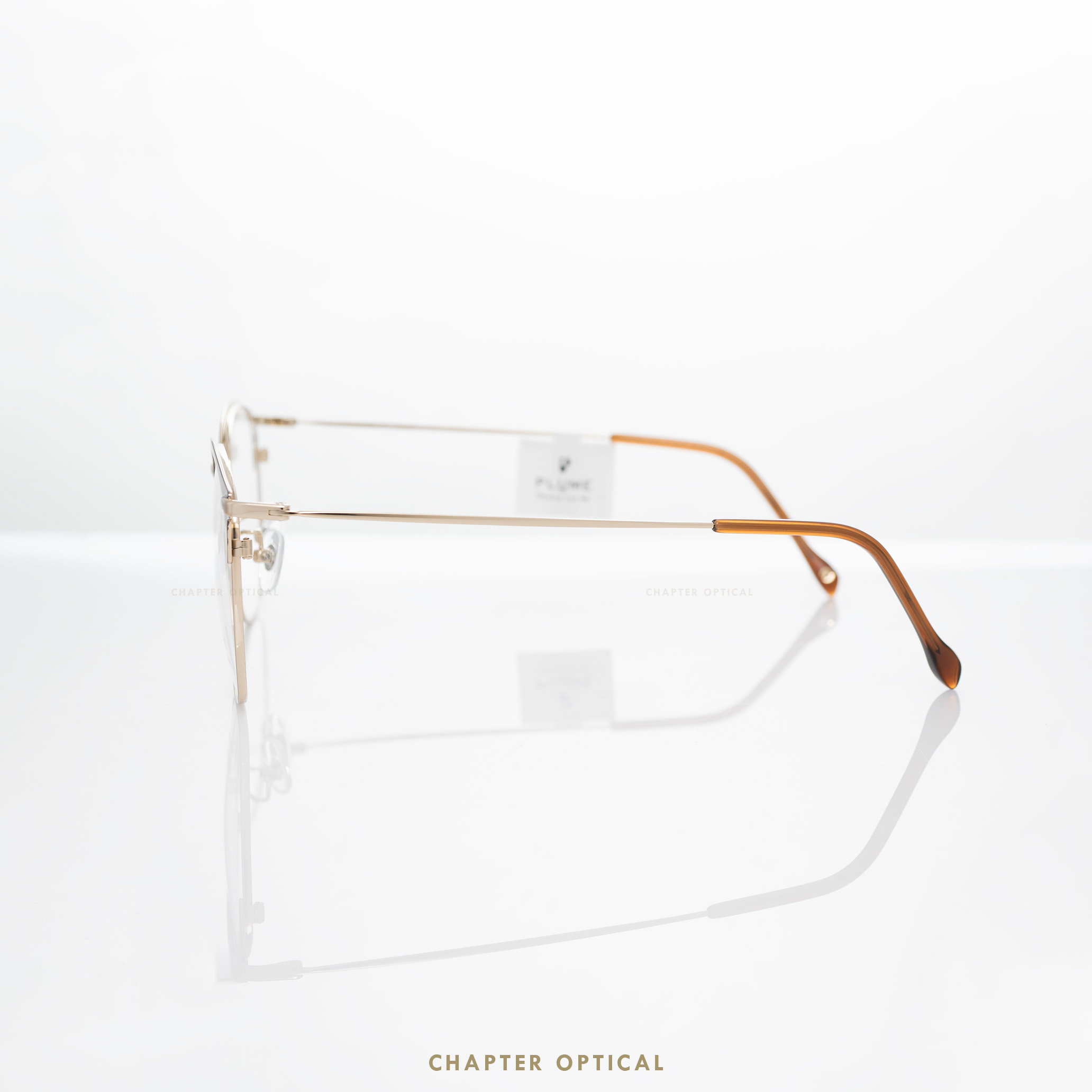 กรอบแว่นตาแบรนด์ PLUME รุ่น P-2881-C4 แบรนด์เกาหลีใต้แท้ สินค้านำเข้า