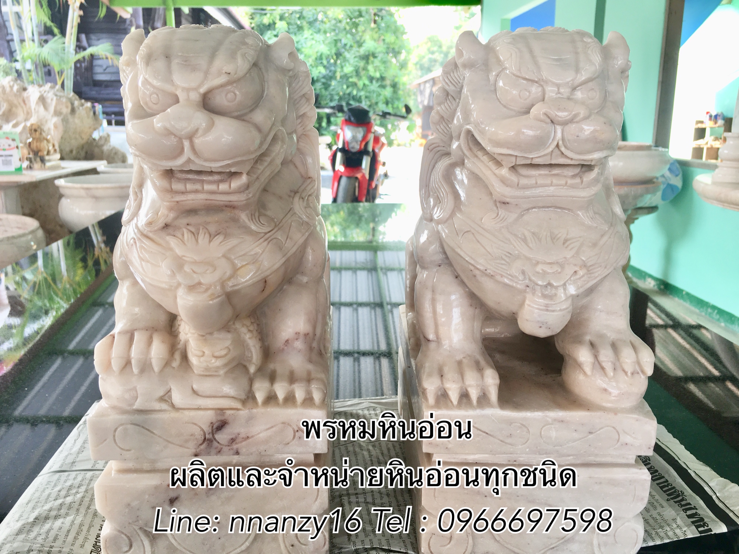 สิงห์หินอ่อน30ซม