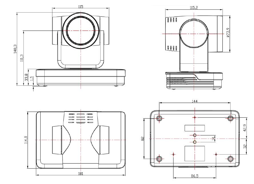 Minrray UV420A | กล้องคอนเฟอเรนซ์ ULTRA HD 4K