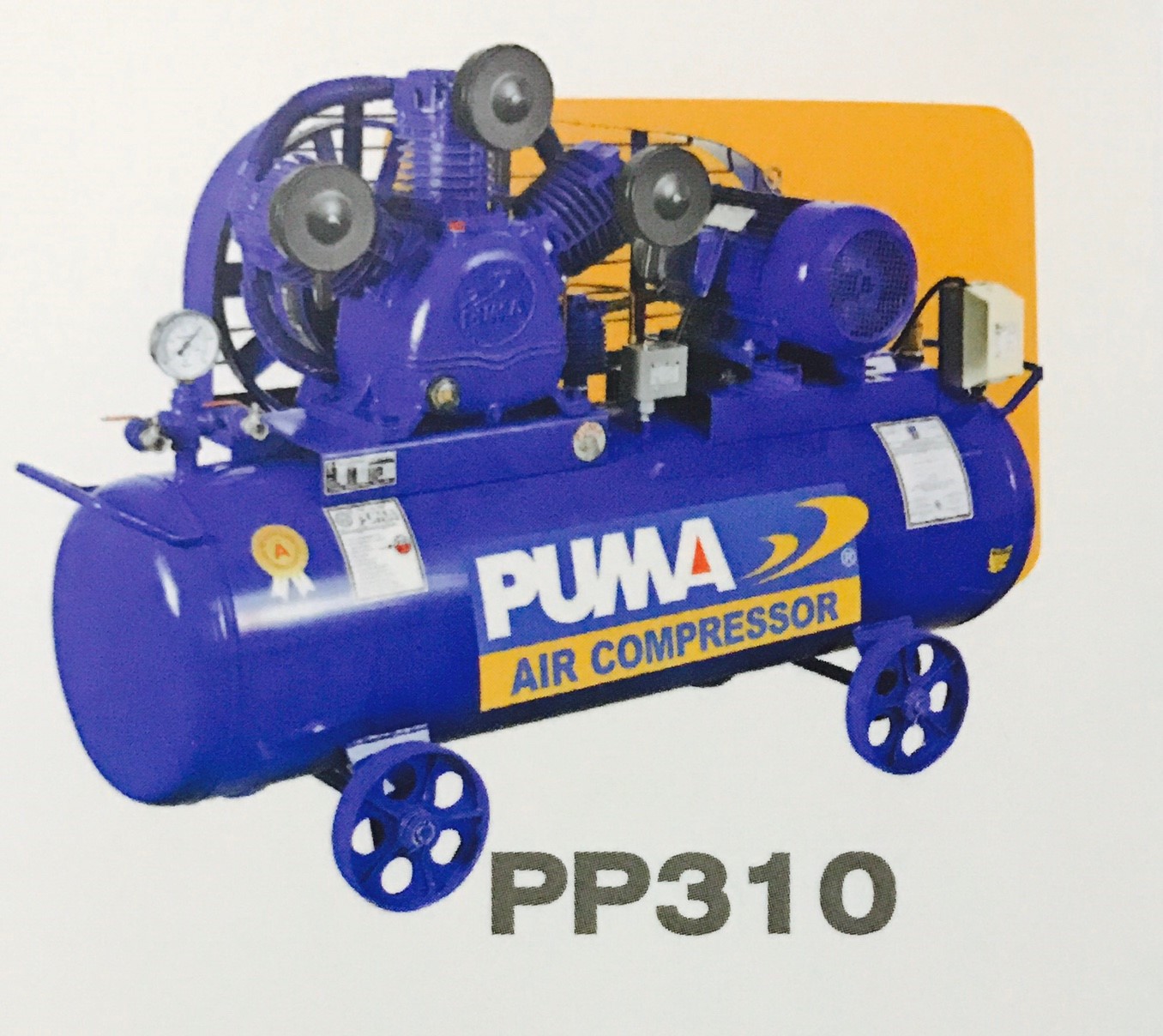 ปั๊มลมพูม่า PUMA 10 แรงม้า รุ่น PP-310-315L-380V