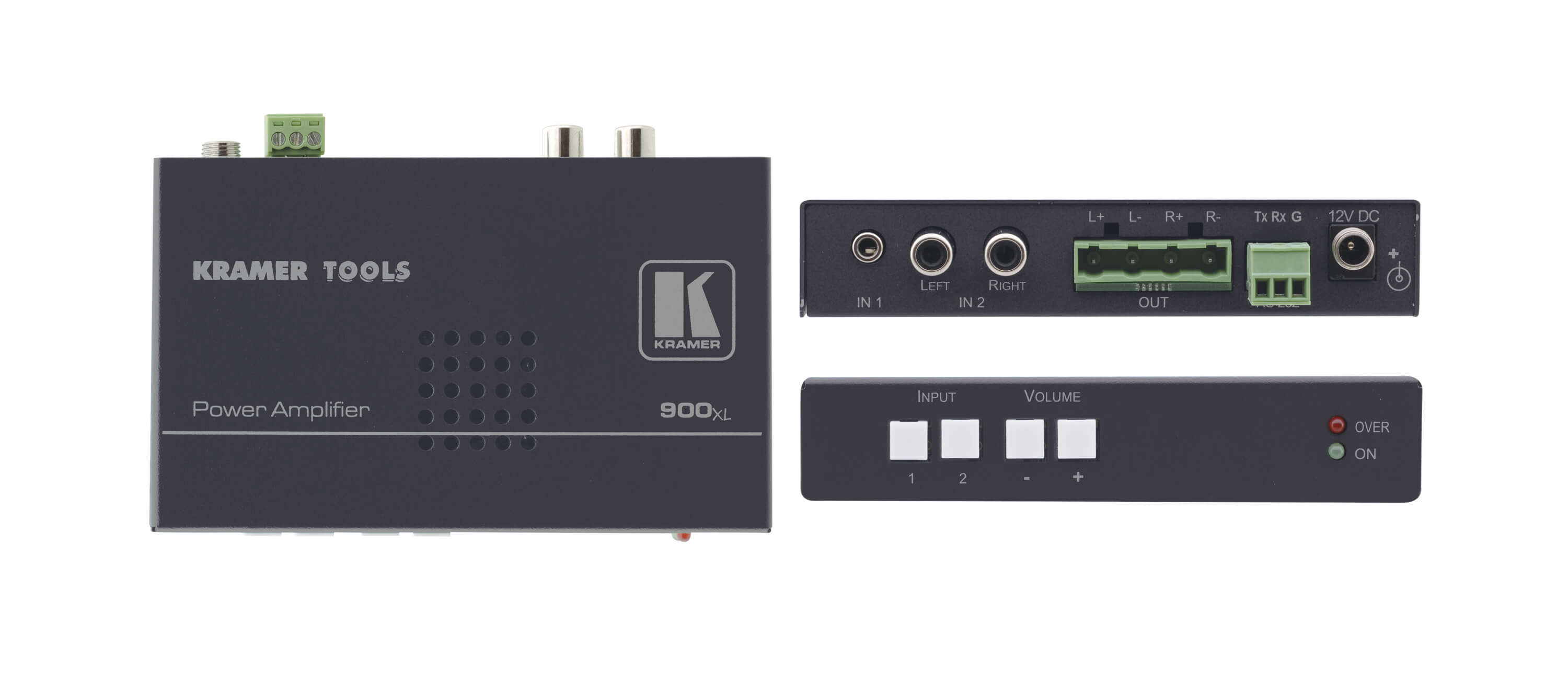 kramerav : 900xl Stereo Power Amplifier (10 Watts per Channel)