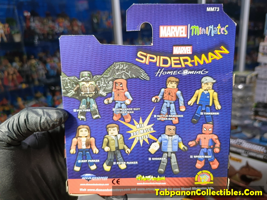 Minimates Marvel Wave 73 Spider-Man Homecoming Peter Parker and May Parker 2-Pack