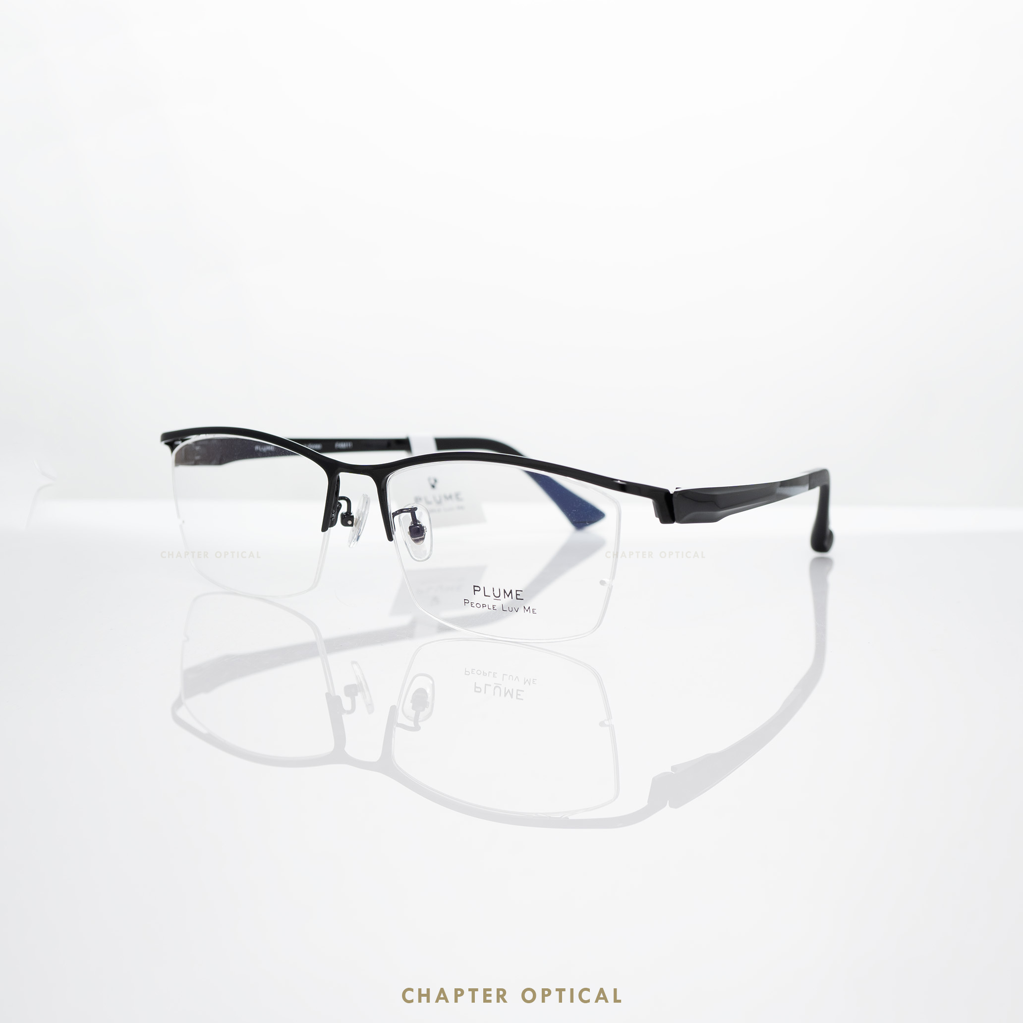 กรอบแว่นตาแบรนด์ PLUME รุ่น P-2769-C2 แบรนด์เกาหลีใต้แท้ สินค้านำเข้า