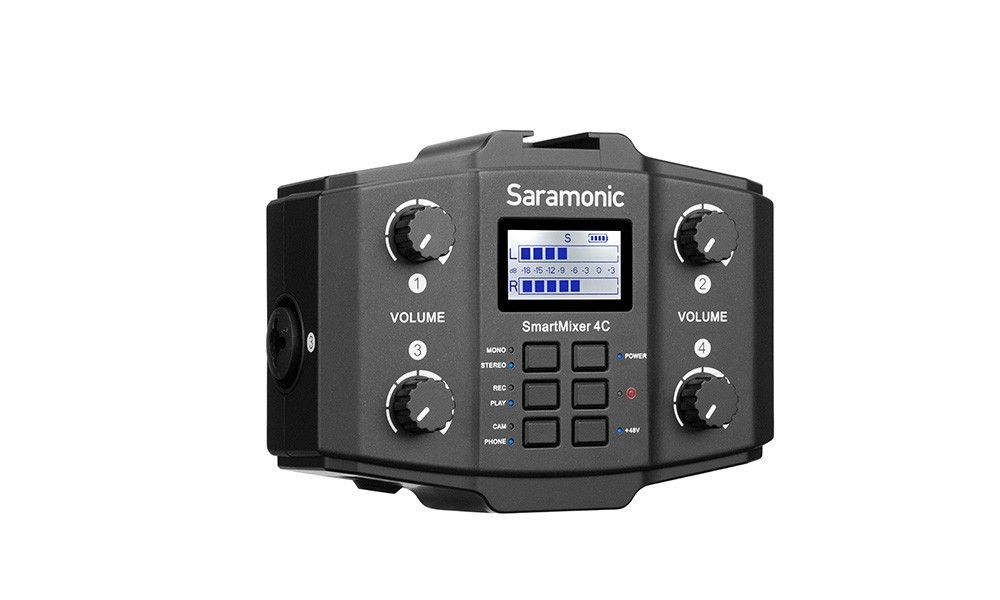 Saramonic SmartMixer 4C อินเทอร์เฟซเสียงไมโครโฟน | รับประกันศูนย์ 100%