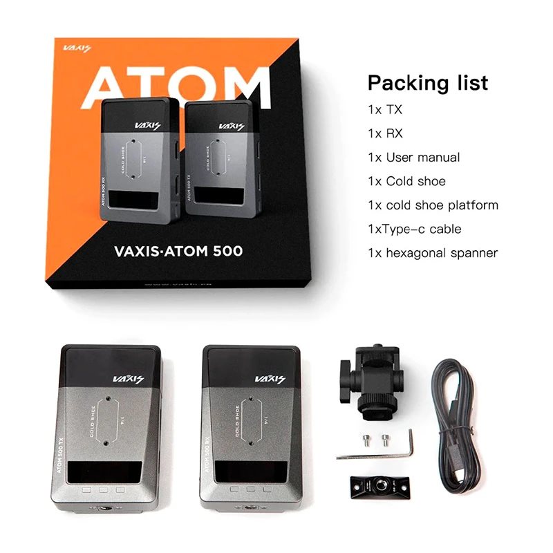 HDMI wireless VAXIS รุ่น ATOM 500 HDMI WIRELESS TRANSMISSION SYSTEM