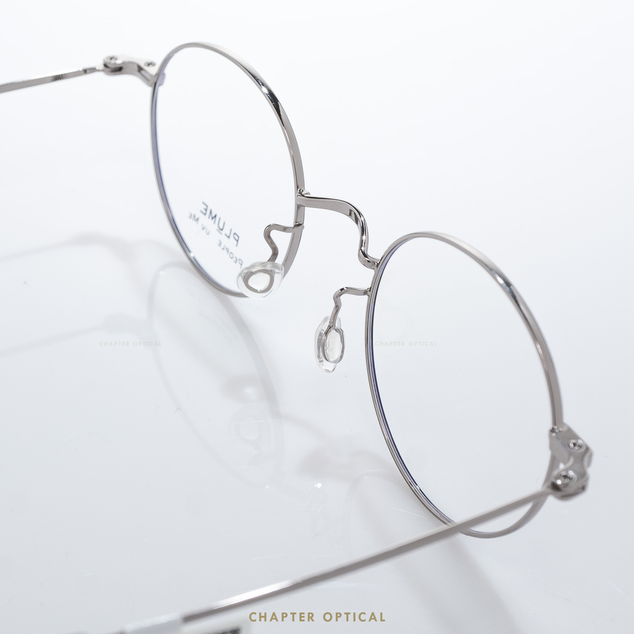 กรอบแว่นตาแบรนด์ PLUME รุ่น P-2880-C3 แบรนด์เกาหลีใต้แท้ สินค้านำเข้า