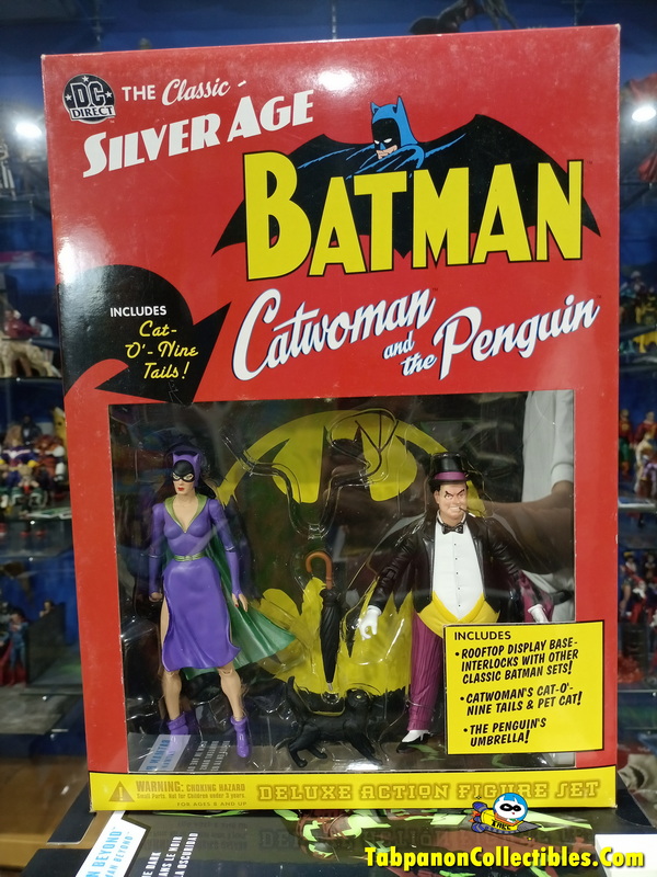 [2004.02] DC Direct Silver Age Catwoman & The Penguin Deluxe Action Figure Set