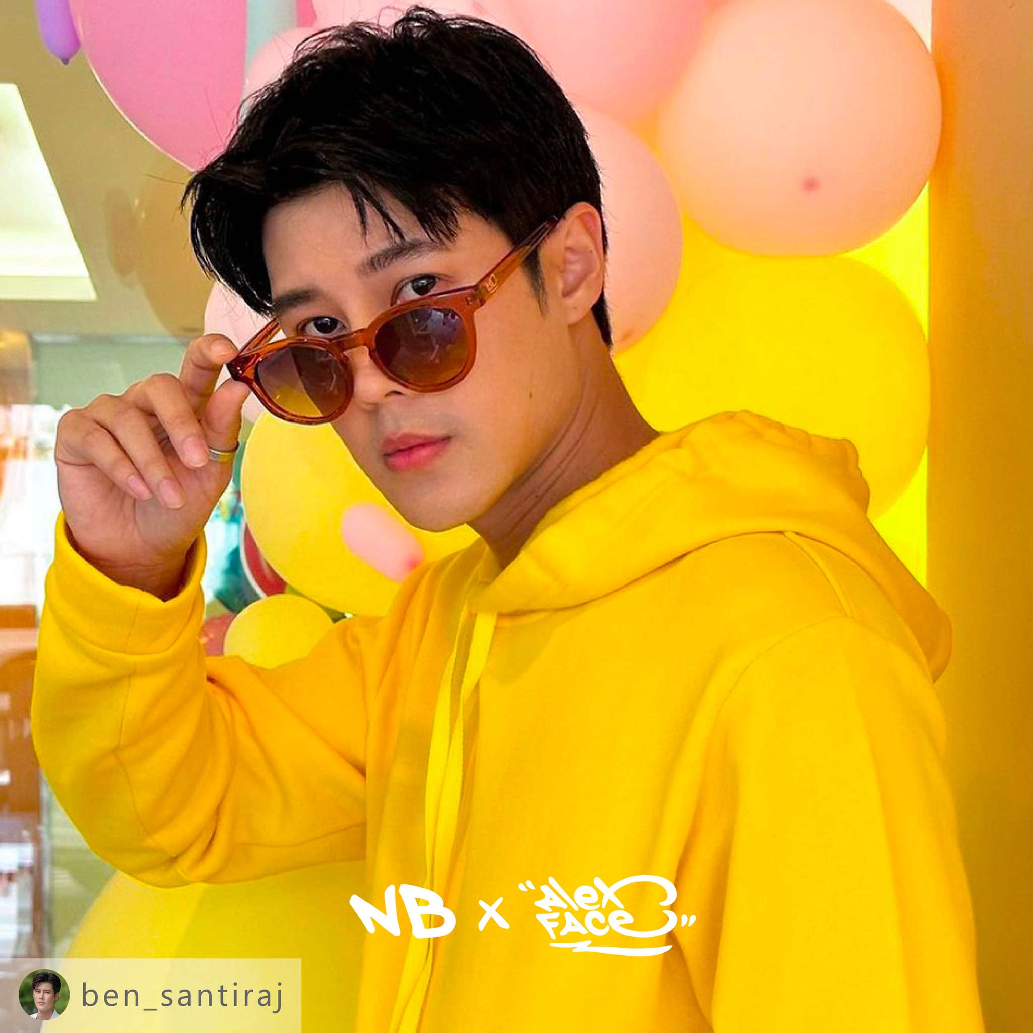 New Balance x Alex Face กรอบแว่นลิมิเต็ดงานสตรีท หมดแล้วหมดเลย ราคาโปร