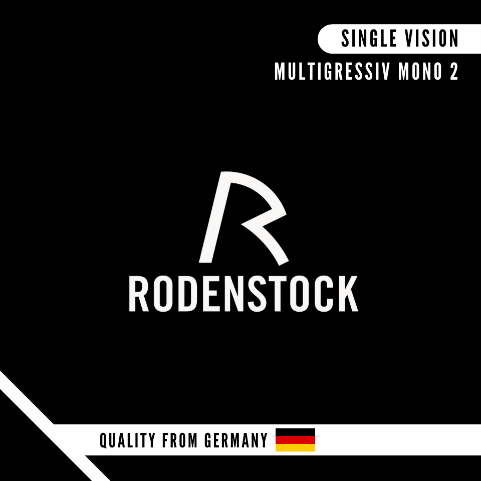 RODENSTOCK MULTIGRESSIV MONO 2 เลนส์สายตาโรเด้นสต๊อก คมชัดจรดขอบเลนส์ ขั้นกว่าของความสบายตา