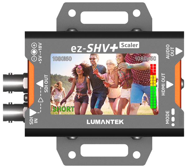 Lumantek EZ-SHV+ SDI to HDMI Converter with Display
