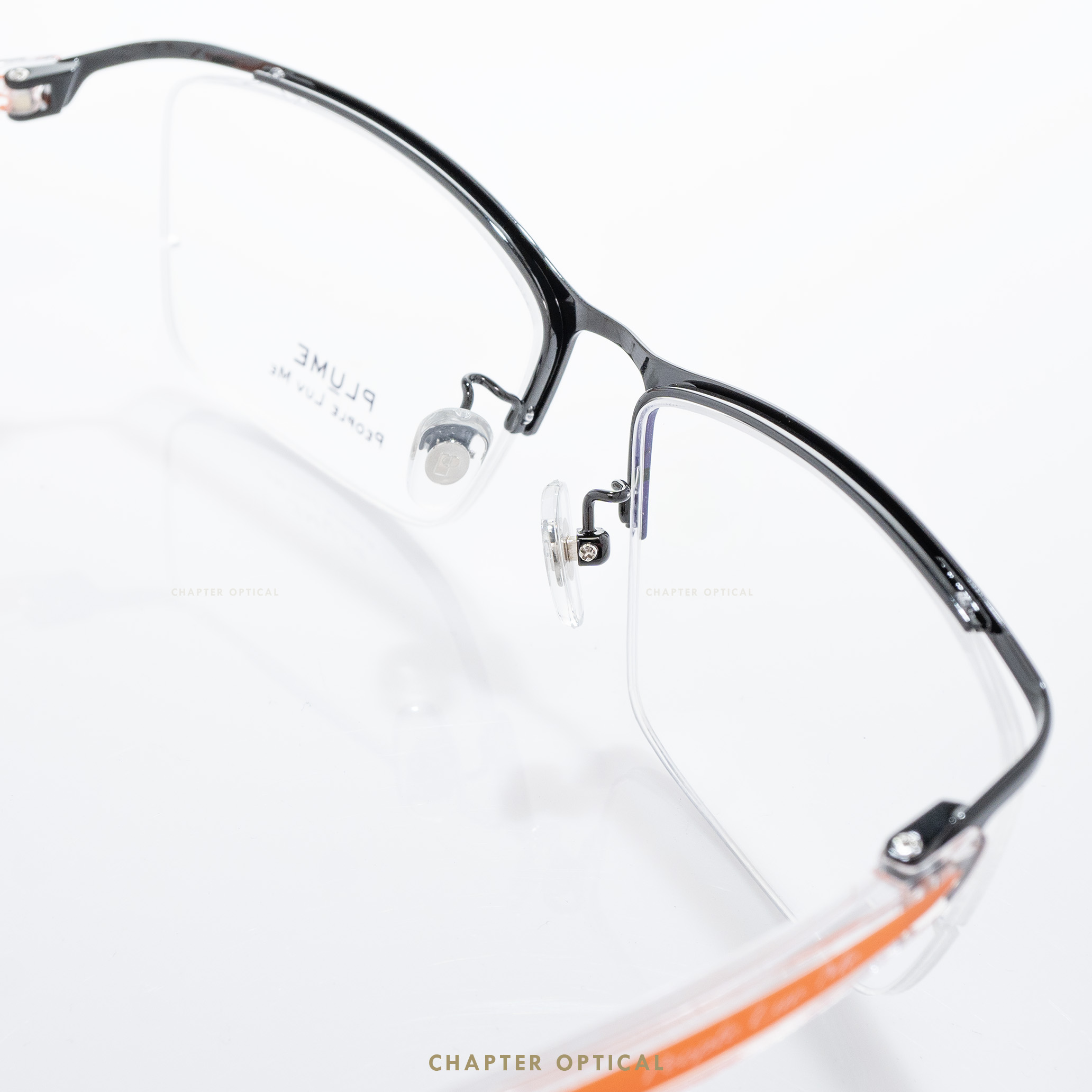 กรอบแว่นตาแบรนด์ PLUME รุ่น P-2974-C2 แบรนด์เกาหลีใต้แท้ สินค้านำเข้า