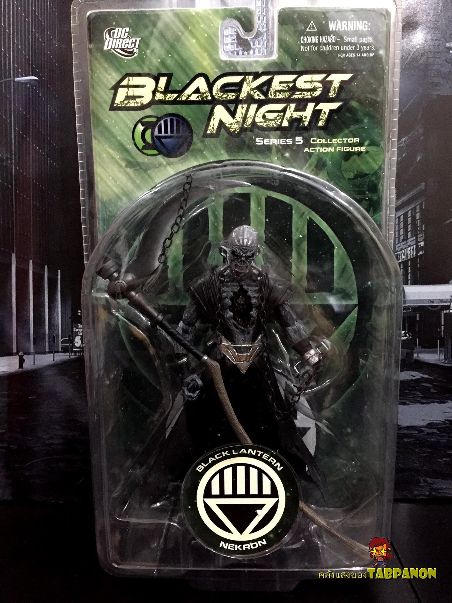 [2010.08] DC Direct Blackest Night Series 5 Black Lantern Nekron 7-inch Action Figure