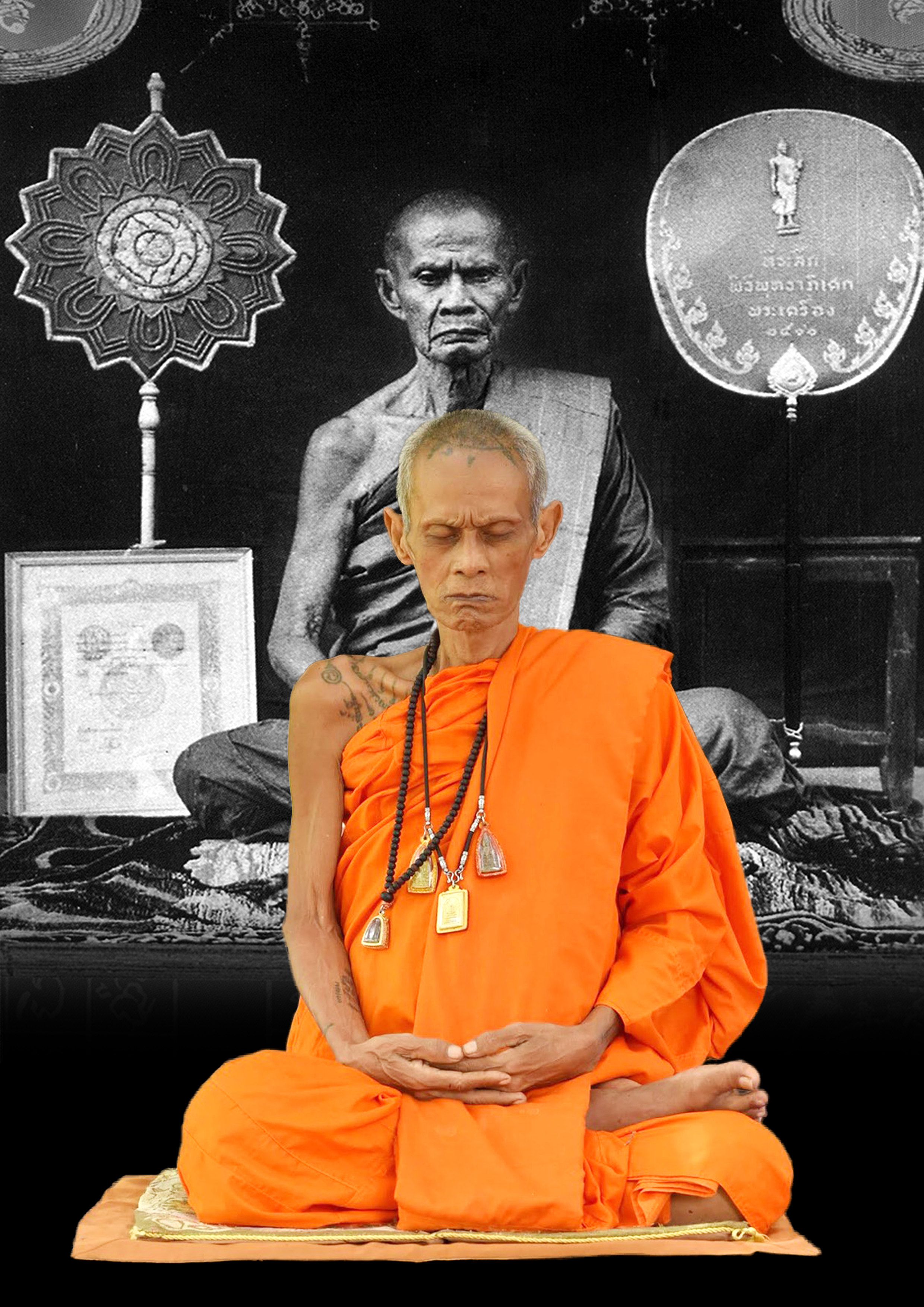 กุมารทองเทวดา พลายเงิน เขาควายเผือก รุ่นแรก หลวงพ่อเหลย เตชะปัญโญ