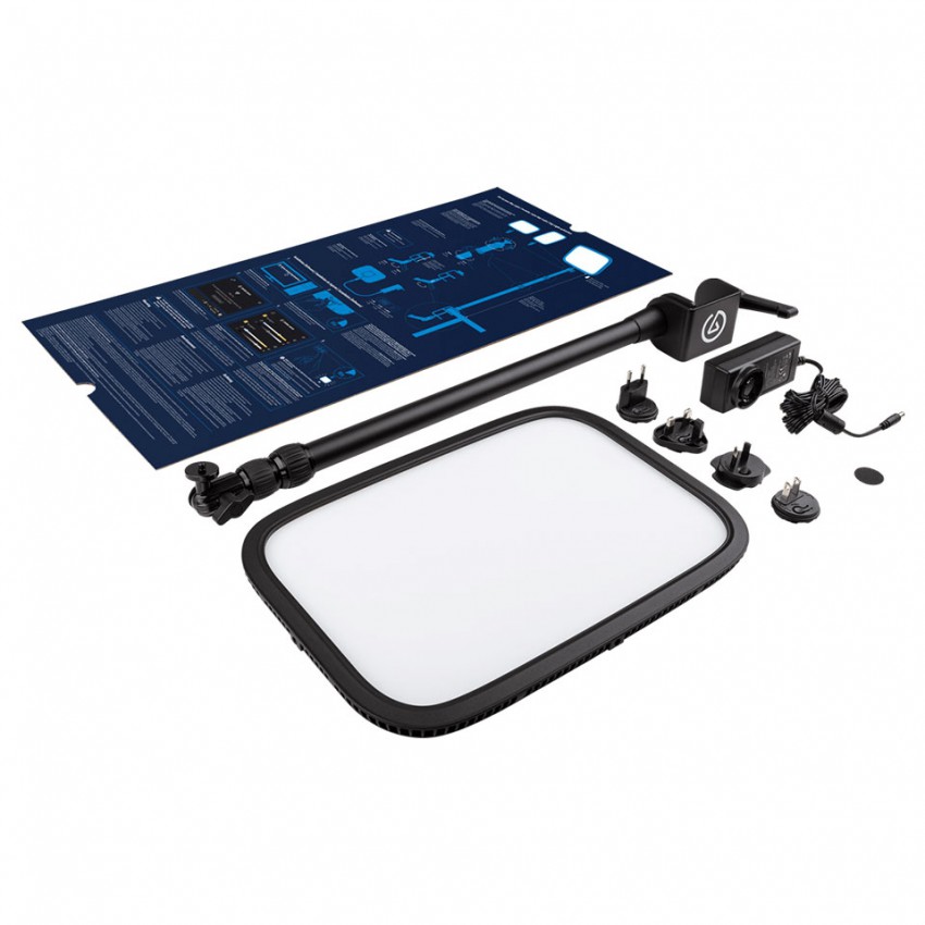 ELGATO Key light ไฟ LED 45w 2800LM มี Softbox ในตัวมาพร้อมที่หนีบโต๊ะแข็งแรงปรับระดับได้ รับประกันศูนย์ไทย