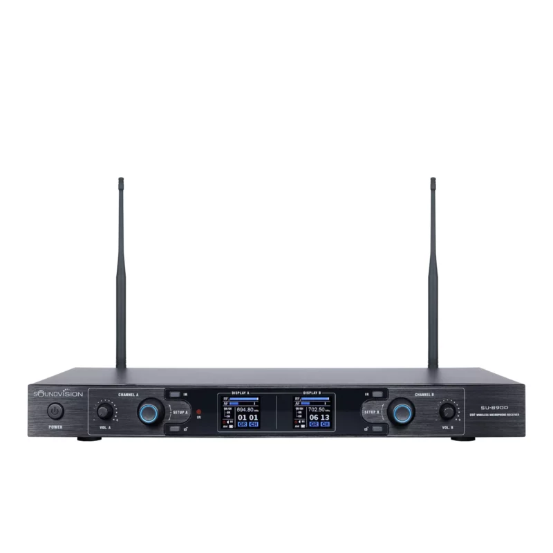 SOUNDVISION SU-890D-ll/BT (LV-X) ชุดไมค์ลอยติดปกเสื้อ ย่าน UHF คลื่นความถี่ 694.5 – 702.7MHz