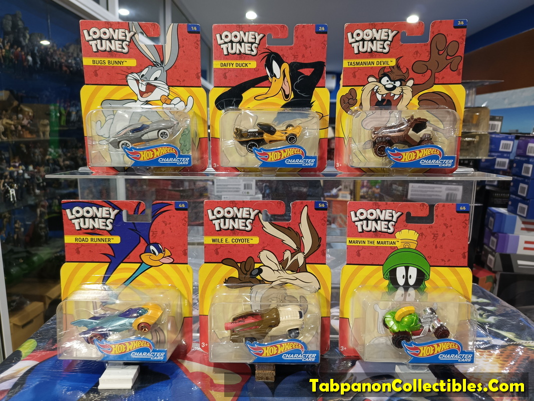 [2016.07] Hot Wheels Character Cars DXT10 Looney Tunes Complete Set 1-6