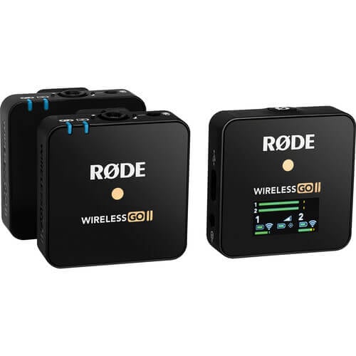 Rode Wireless GO II 2-Person Compact Digital Wireless Microphone SystemRecorder (ประกันศูนย์ 2 ปี)