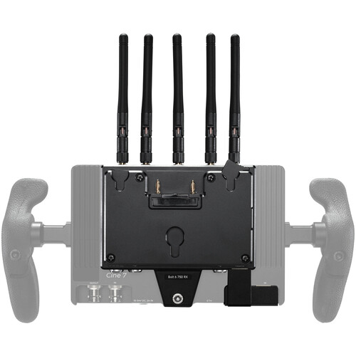 Teradek : Bolt 6 RX 750 Monitor Module for Smart 7 Series (Gold Mount)