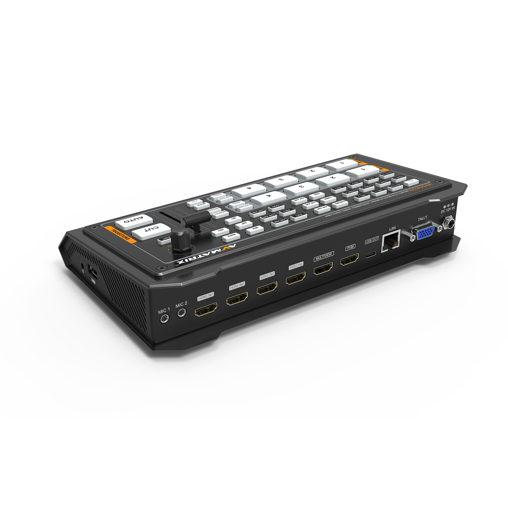 AV MATRIX HVS0402U MICRO 4 CHANNEL HDMI LIVE STREAMING VIDEO SWITCHER