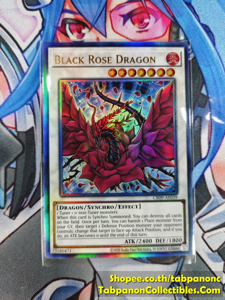 CR09-AE039 Black Rose Dragon - UL