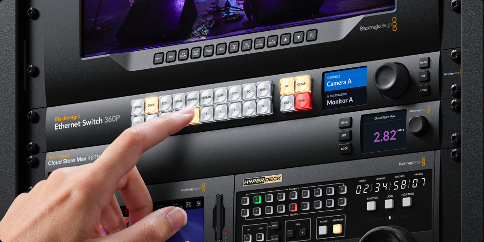 Blackmagic 2110 IP Mini IP to HDMI SFP