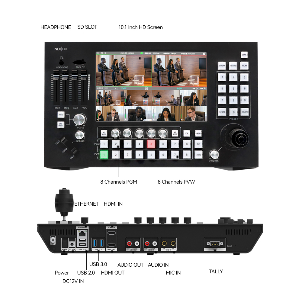 Katovid - KT-KD30D Live Video Switcher