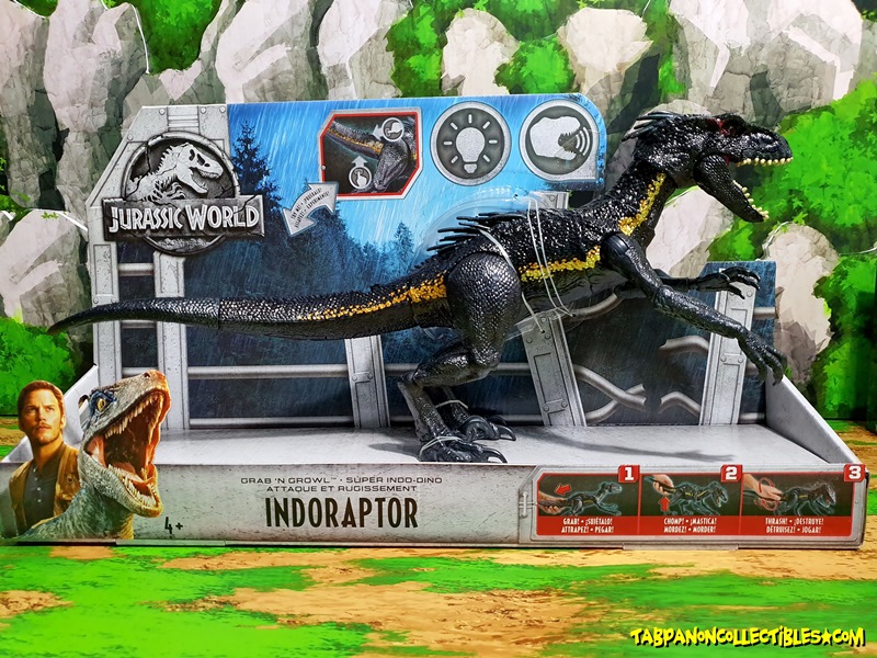 [2019.06] Mattel Jurassic World Grab 'N Growl Indoraptor ( 16.5inch/ 42cm)