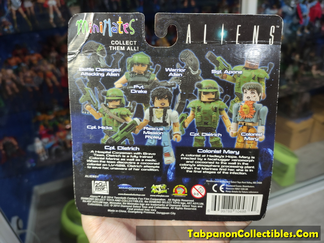 Minimates Aliens Cpl. Dietrich & Colonist Mary 2-Pack