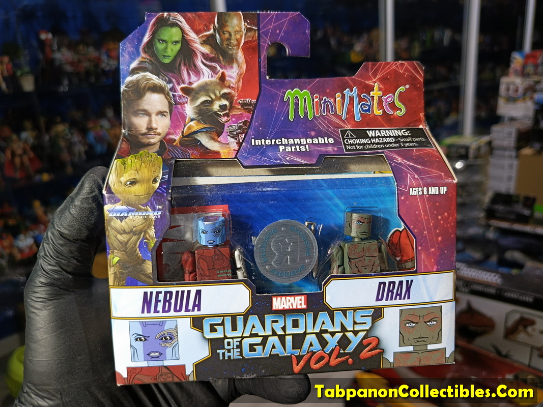 Minimates Marvel Wave 71 GOTG Movie Vol.2 Nebula and Drax 2-pack