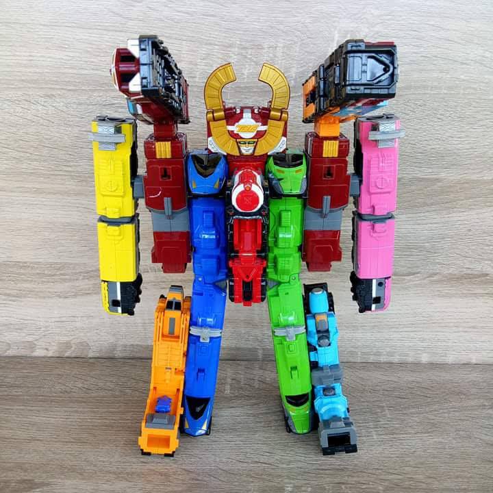 ชุดซุปเปอร์คอมโบ!! หุ่นยนต์แปลงร่าง DX ToQ-oh และ DX Diesel-oh ขบวนการทคคิวเจอร์ ของแท้จากญี่ปุ่น