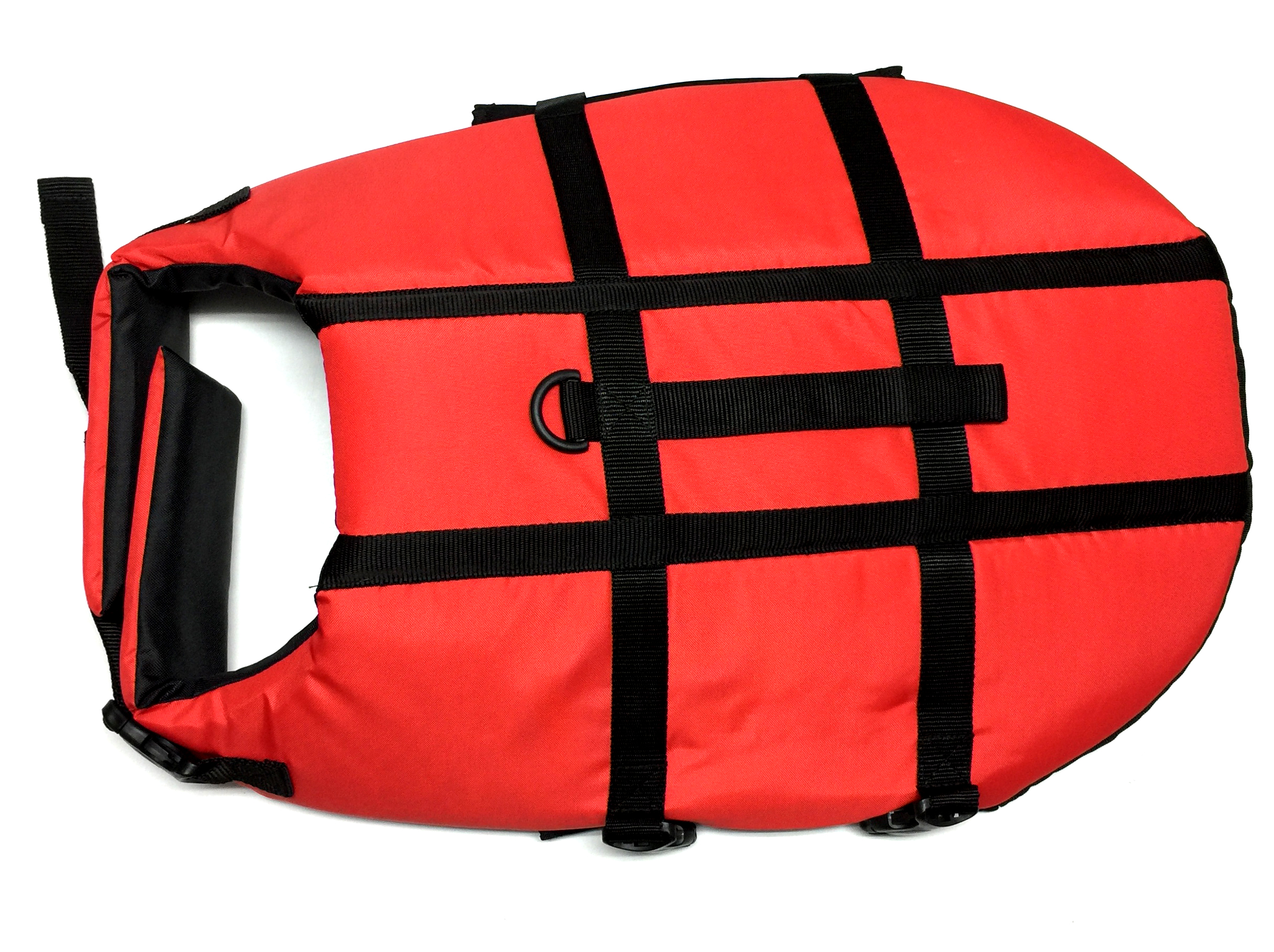 เสื้อชูชีพสำหรับสุนัข สีแดง รับน้ำหนักสูงสุด 35 กก. //No.05