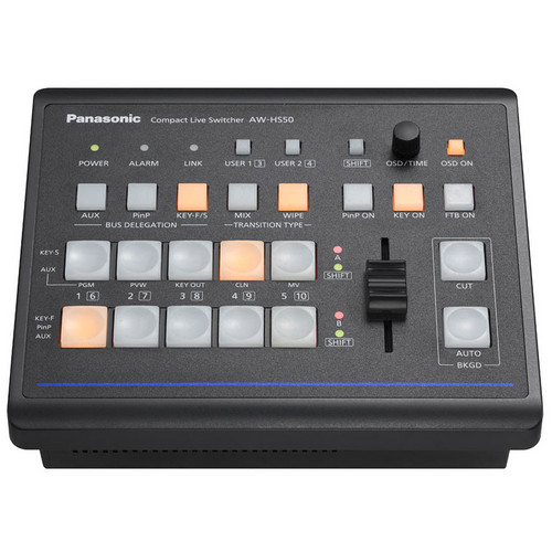 Switcher Panasonic รุ่น AW-HS50 Compact HD/SD Live Switcher