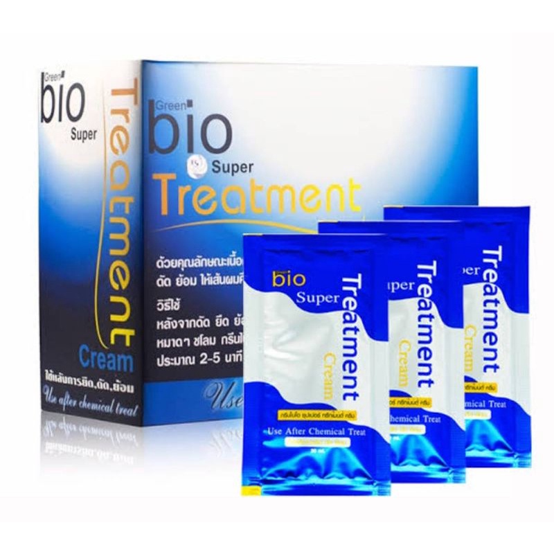 กรีนไบโอ ซุปเปอร์ ทรีทเมนท์ บำรุงผม(แบบซอง) [1กล่องมี24ซอง]