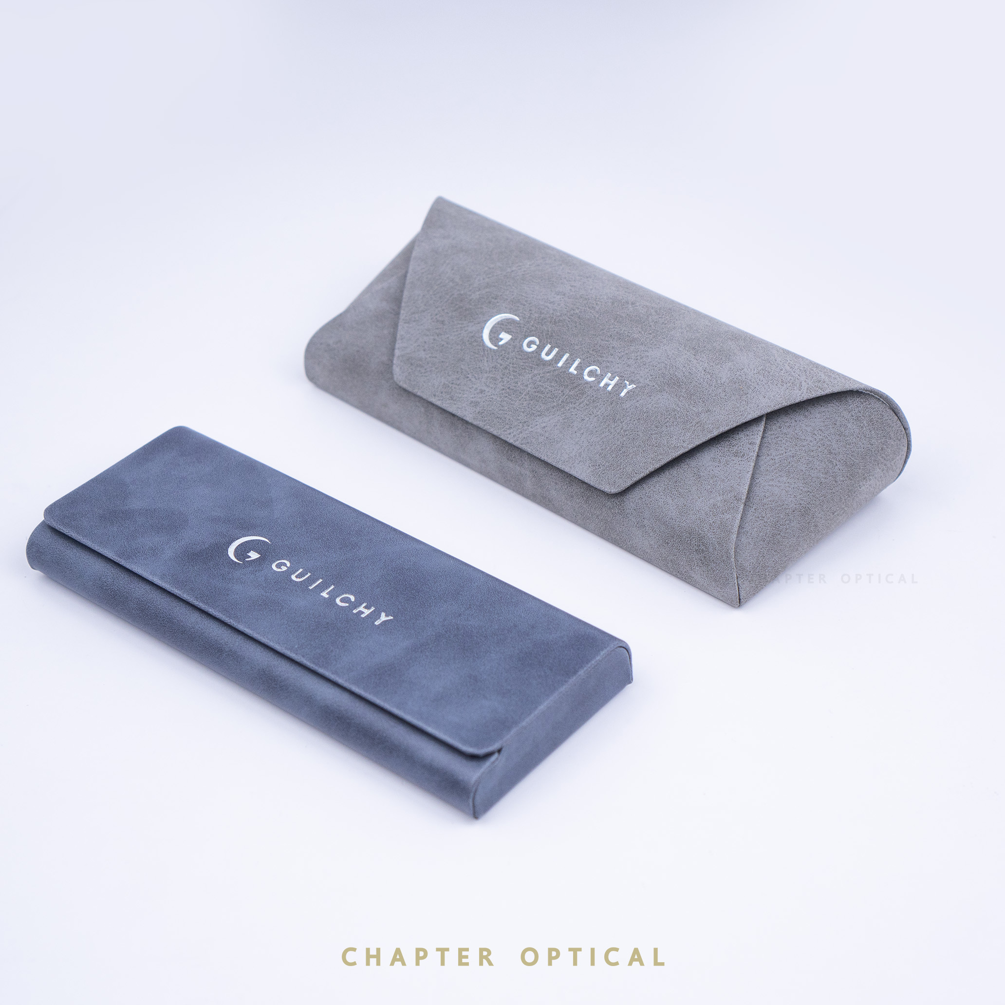 กรอบแว่นตา GUILCHY รุ่น 725-C16 แว่นไทเทเนียมพร้อมคลิปออนแม่เหล็ก Polarized