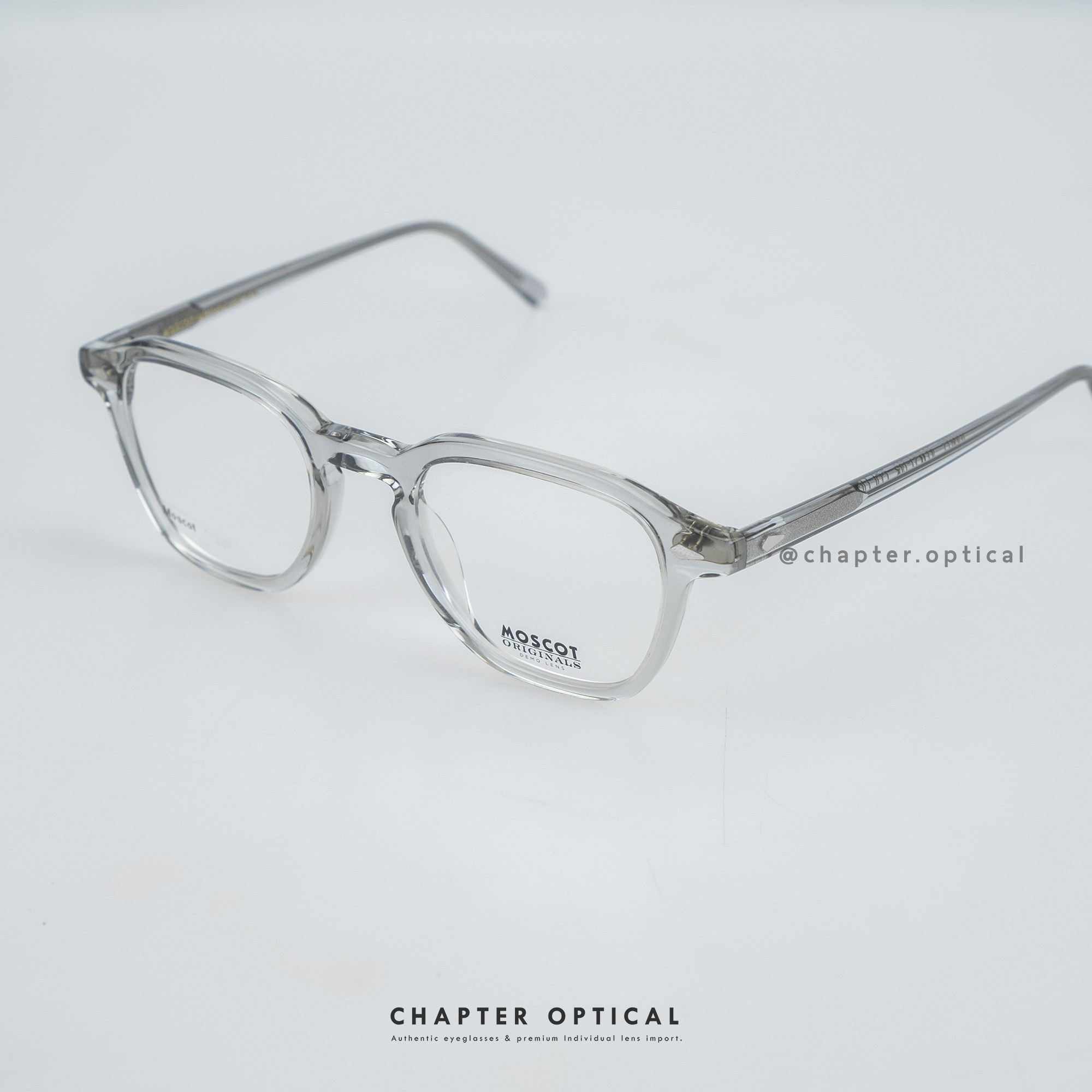 กรอบแว่น MOSCOT รุ่น VANTZ สี LIGHT GREY / Size 50