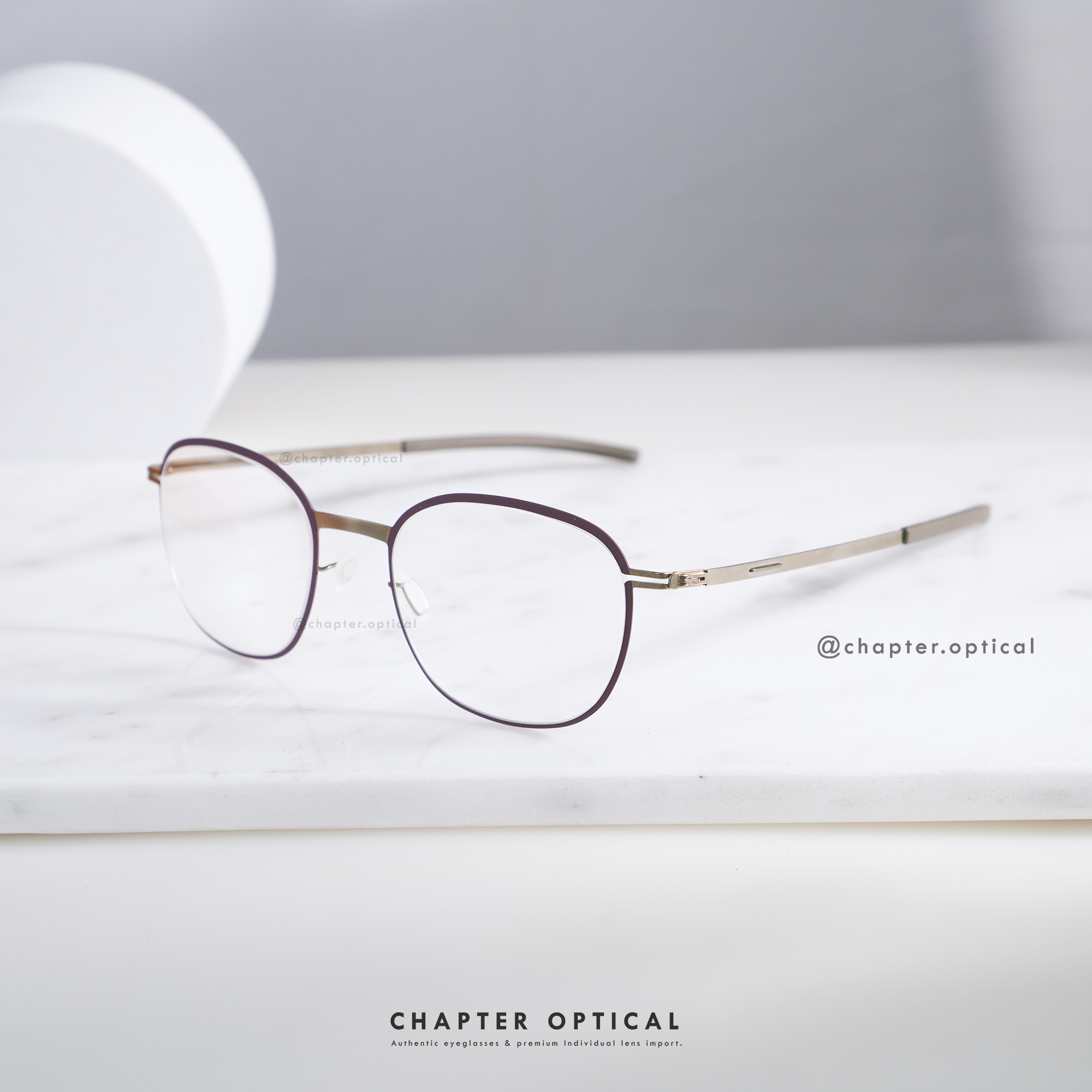 Ic! Berlin | รุ่น Vorias สี Bronze Mulberry