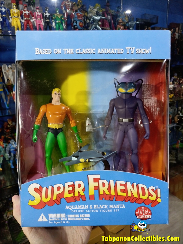 [2003.05] DC Direct Super Friends Aquaman & Black Manta Deluxe Action Figure Set