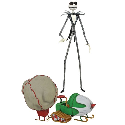 [20.07] DST Nightmare Before Christmas Select Series 9 Snowmobile Jack Skellington Action Figure